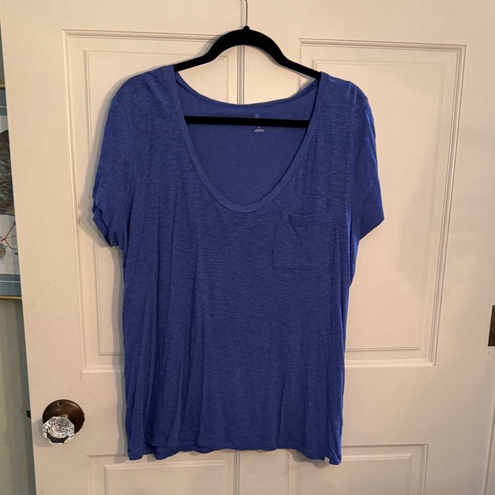 Caslon Blue Short Sleeve Tee